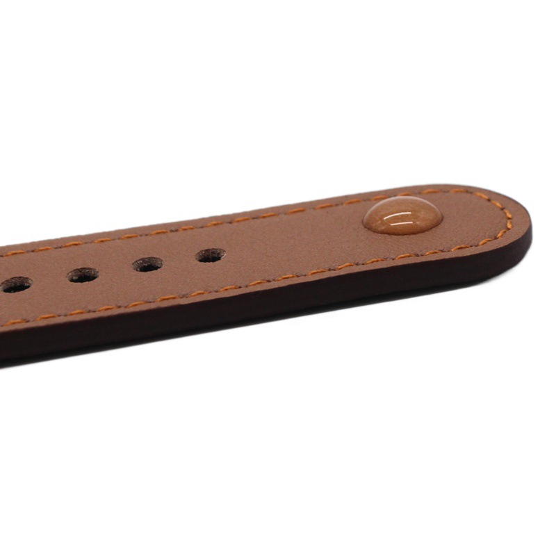 Applewatch Strap 22mm Buckle Loop Style Pu Leather Watch Strap