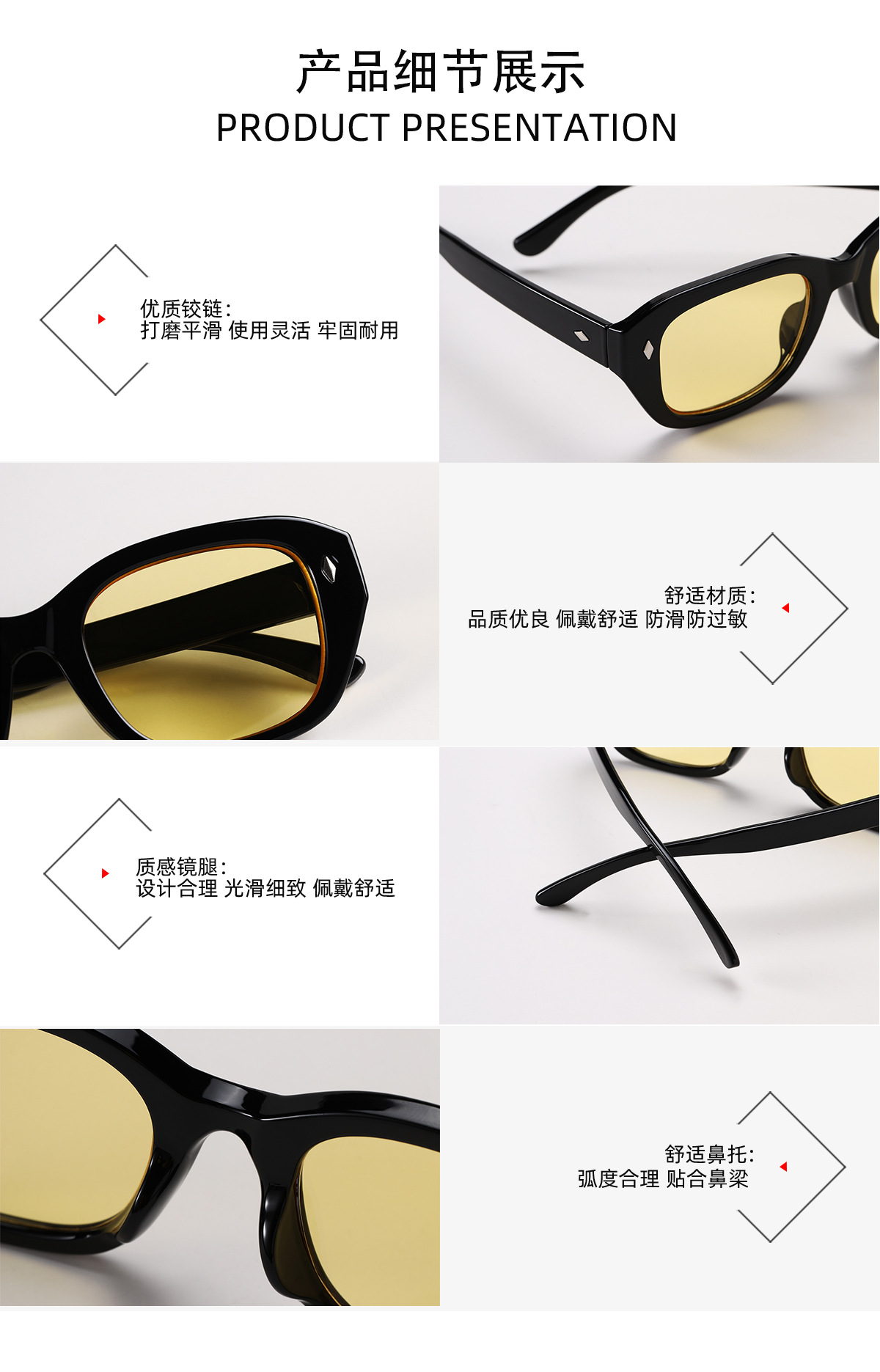 Korean Style New Fashion Full Frame Geometric Sunglasses display picture 6