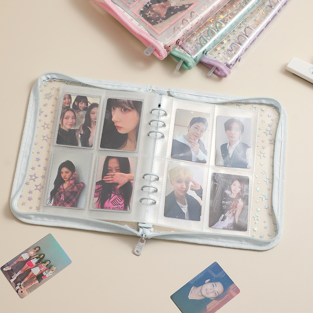 Star PVC Daily Graduation Preppy Style Photo Album display picture 5