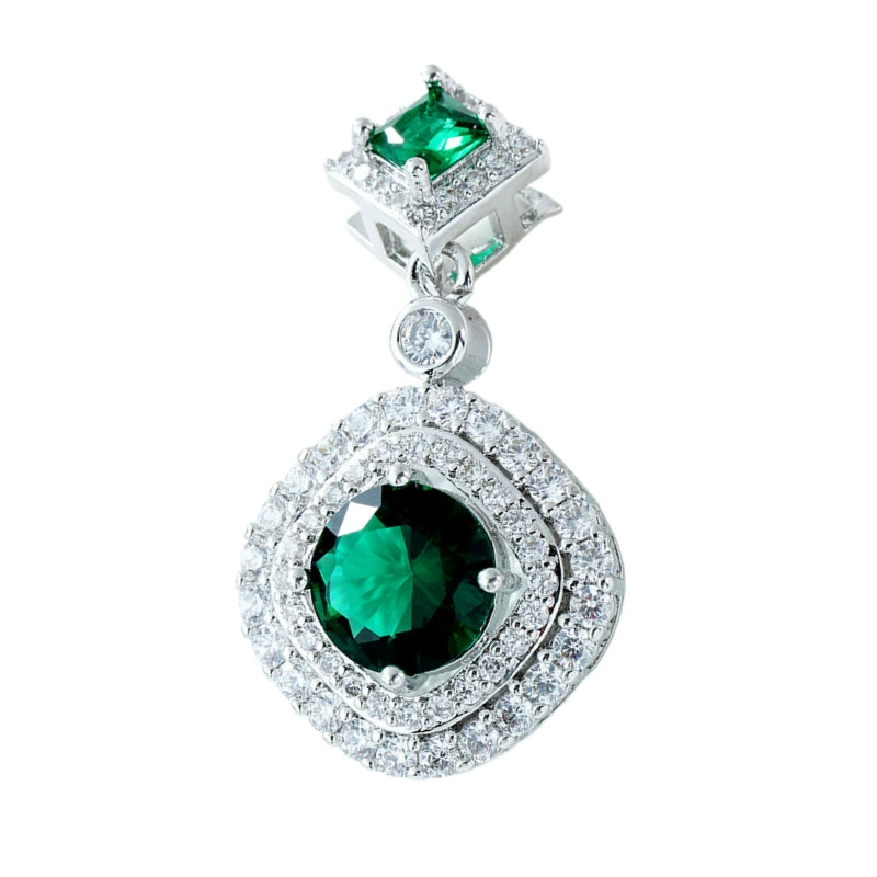 Pendant with bow, mountain tea, necklace, wholesale