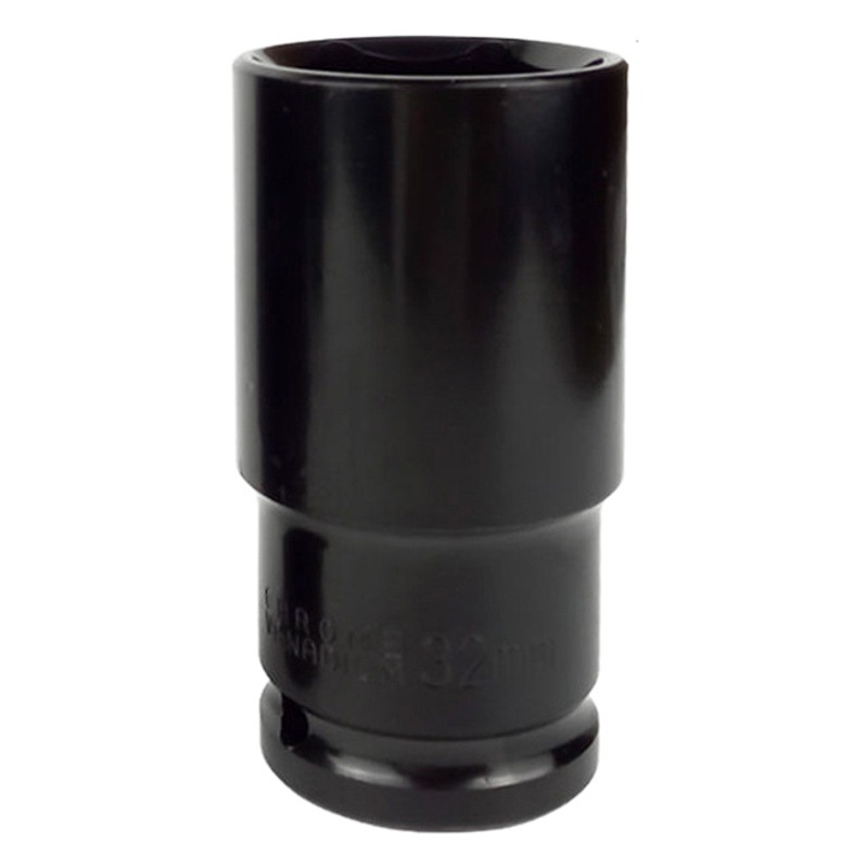 Llave eléctrica con vaso alargado 8–32 mm – herramienta profesional para reparación automotriz