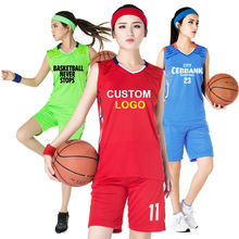 Custom  Polyester Cheap Girls Basketball Jerseys跨境专供代发