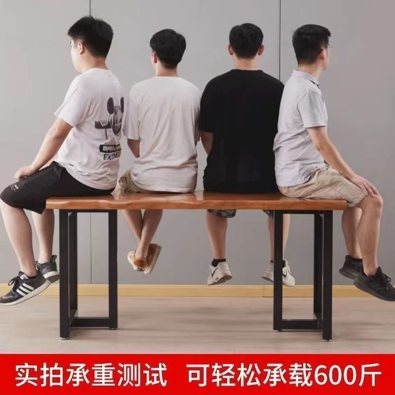 铁艺桌腿大板桌架吧台支架办公会议盯作桌脚加厚书桌餐桌茶桌茶几