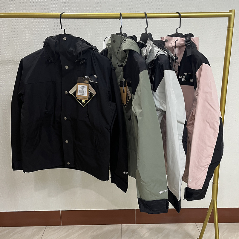 1990 Detachable Waterproof and Warm Three-In-One Jacket Men's Outdoor Windproof Hooded Jacket Couple Trendy Brand Jacket