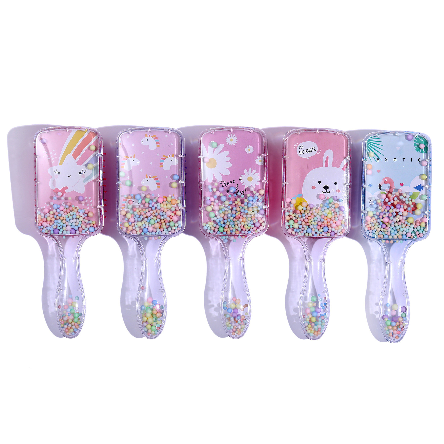 Cute Cartoon Plastic Hair Combs 1 Piece display picture 13