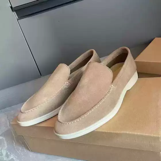 New European & American Men's Casual Loafer Shoes - Lightweight, Slip-On, Everyday Wear, Large Sizes