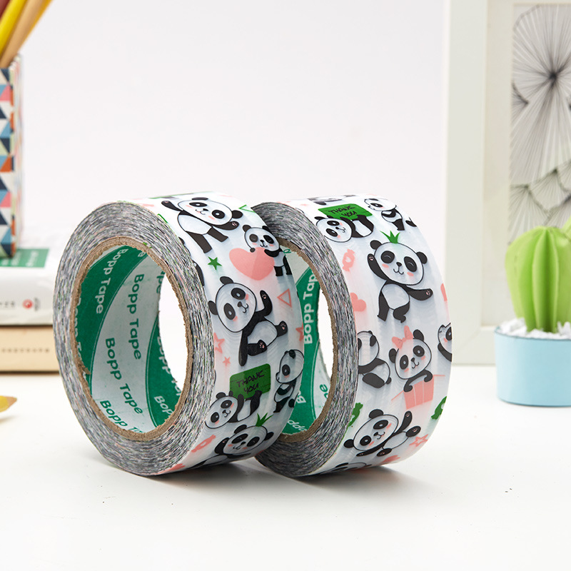 Panda Sealing Tape, Personalized Cute Panda Cartoon Packing Sealing Tape, Creative Internet Popular Sealing Tape