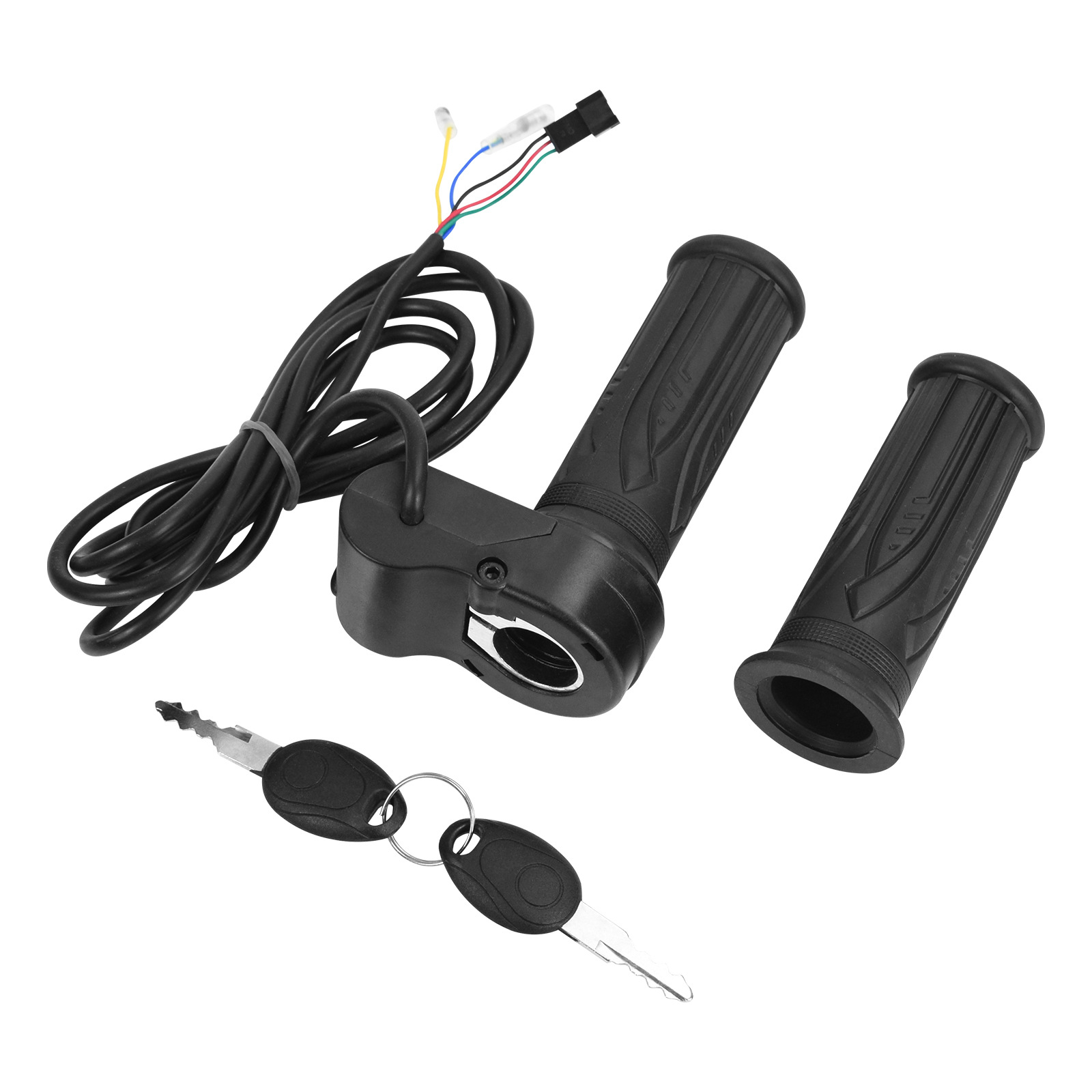 Universal Electric Vehicle Handlebar Without Screen, Large Lock, Speed Control Throttle Grip, Electric Vehicle Assist Parts