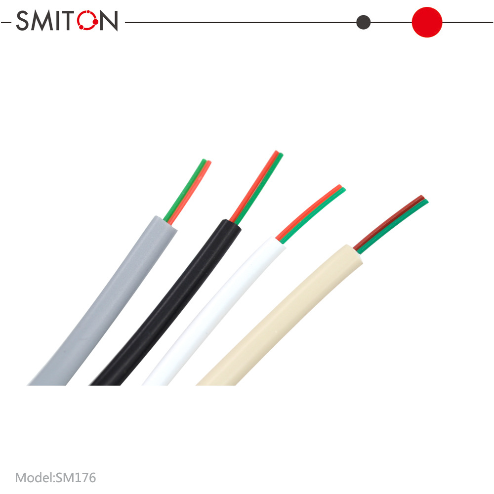SM176 RJ11-6P2C电话线延长室内布置长度2C线材全铜4色可选电话线