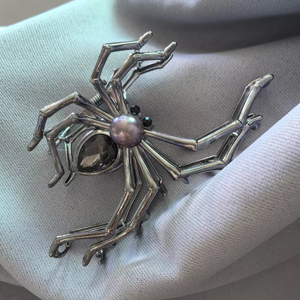 스파이더 라인스톤 그리퍼 라지건 블랙