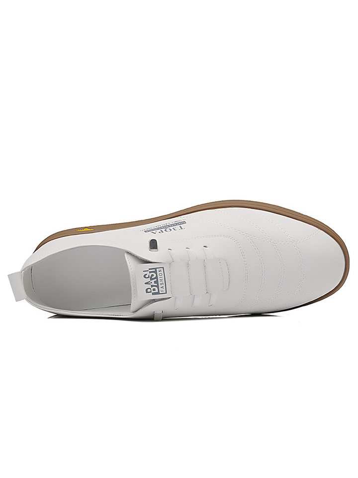 Giày lười nam da mềm đế mềm dạng slip-on phong cách retro, giày da nam thường ngày — Màu trắng 9173, Màu đen 9173, Màu đen cotton chi tiết 3