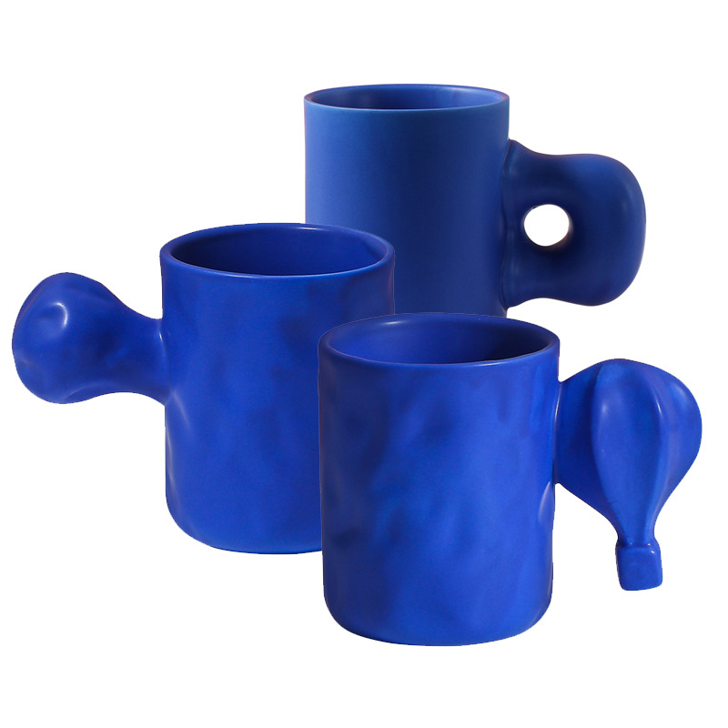 定制陶瓷杯3D造型杯杯创意新奇特马克杯礼品瓷杯跨境网红水杯杯子