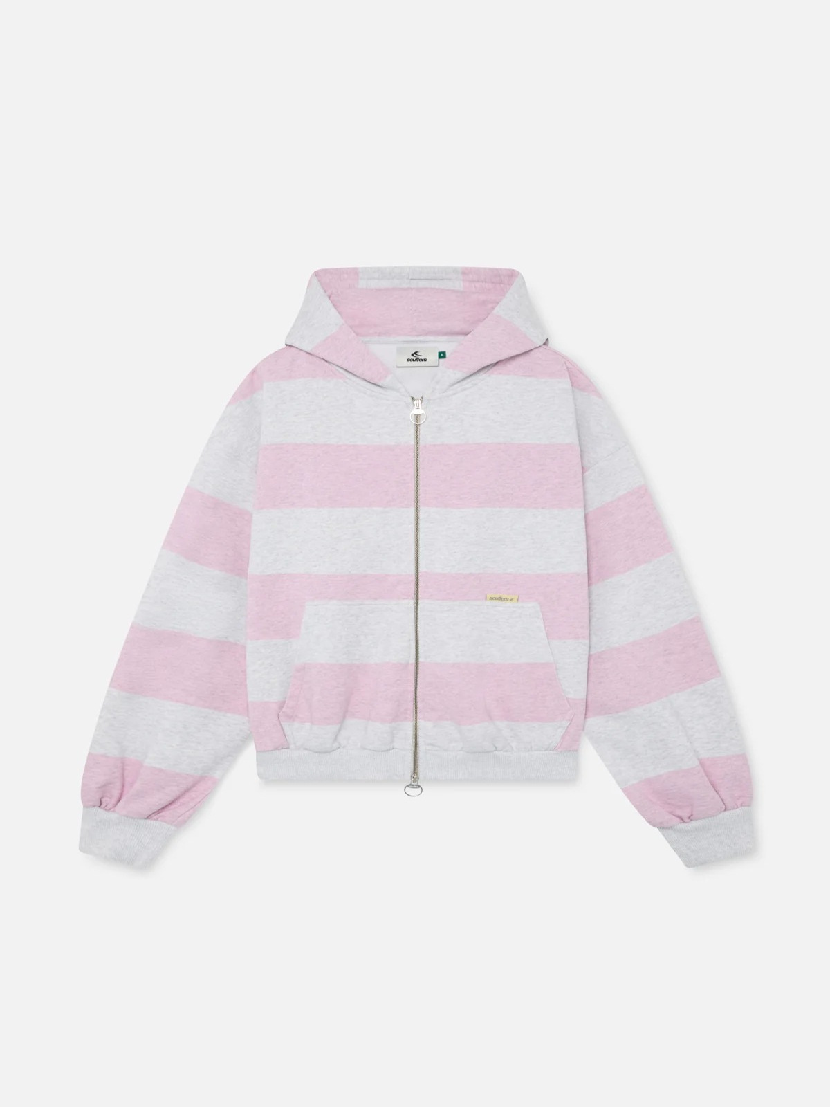 Other Hoodie Striped Pink Grey