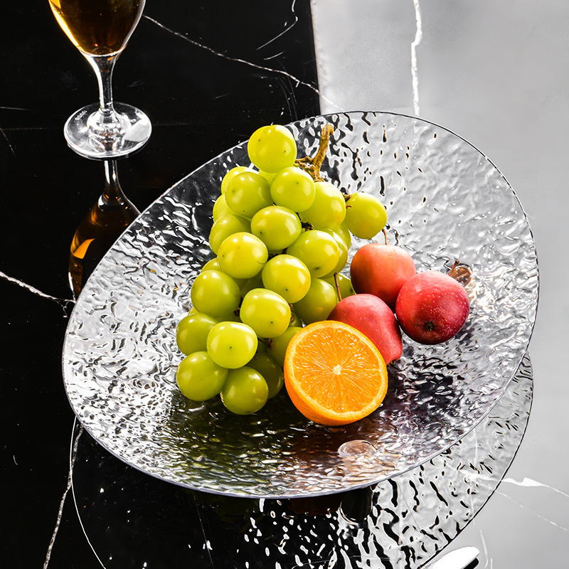 Fruit Plate Living Room Coffee Table Home Light Luxury High-end 2023 New Style Housewarming Refined Retail Plate High-value Fruit Plate Living Room Coffee Table Home Light Luxury High-end 2023 New Style Housewarming Refined Retail Plate High-value