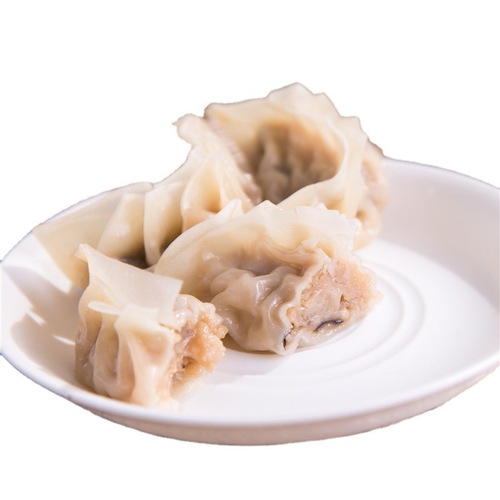 Donggu mushroom steamed dumplings breakfast snacks restaurant hotel frozen food 24 packs bulk wholesale origin supply