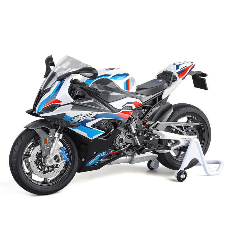 1: 9 BMW M versión doble R1000 aleación de motocicleta sala de estar gabinete de televisión lujo ligero accesorios regalos de estudiantes venta caliente