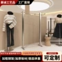 移动陈列中间服装挂衣架