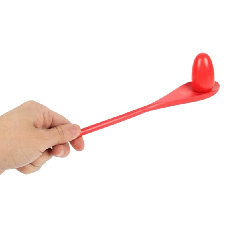 Детский сад Детский баланс Деревянная ложка-шар Раннее образование Наружная интерактивная сенсорная тренировочная игра Яйцо-игрушка