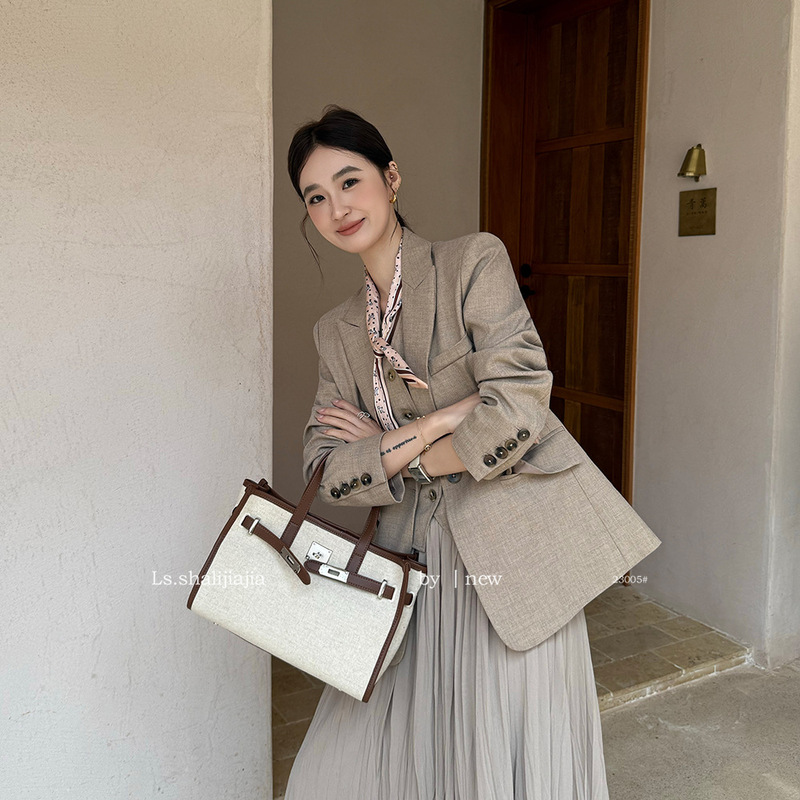 Ls Minimalist Fashion Commuter Versatile Blazer Guangzhou Shisanxing 2026 Early Spring New Women's Clothing 23005 #