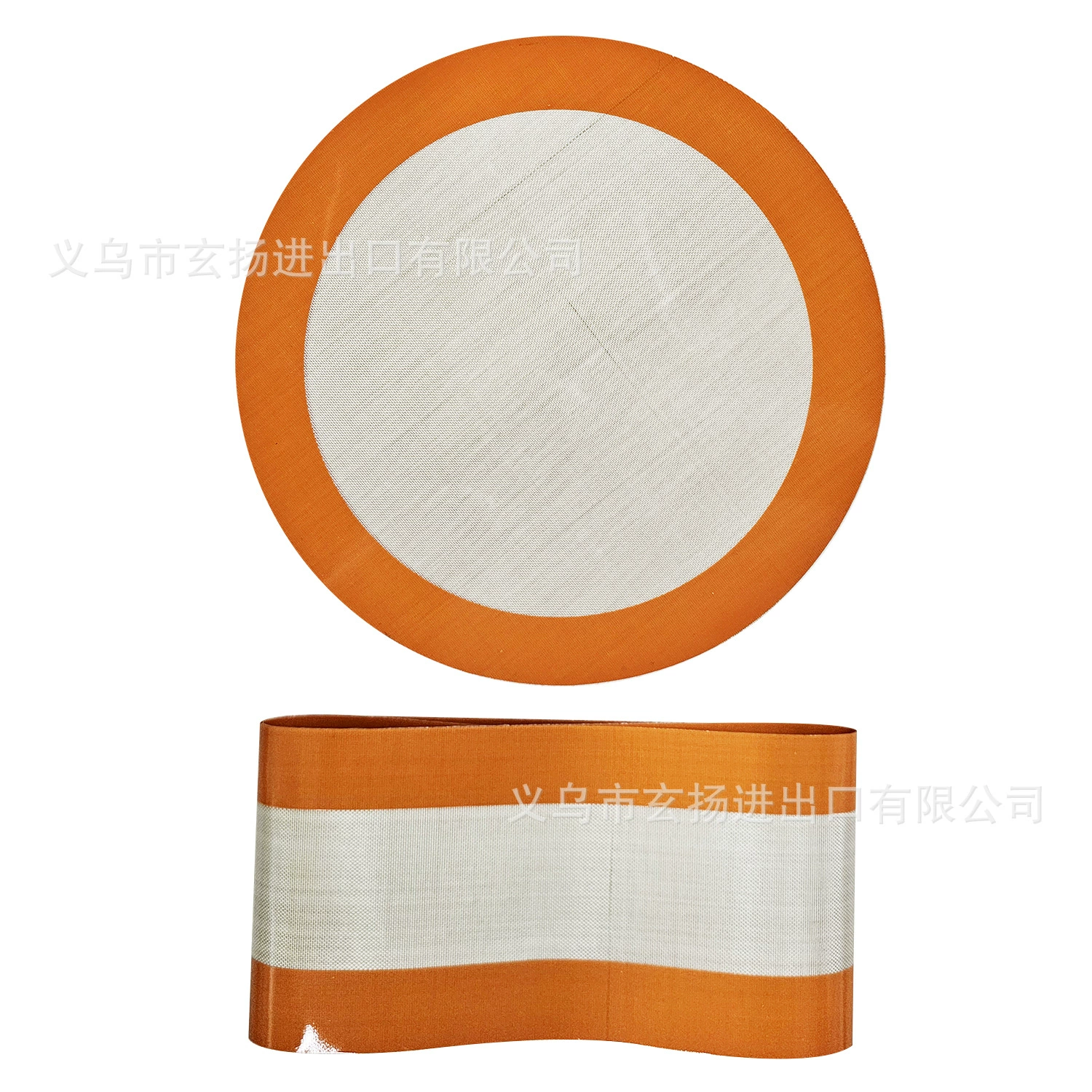 New Springform Pan Mat Food Grade Silicone Baking Mat Split Cake Baking Pan Mat High Temperature Resistant