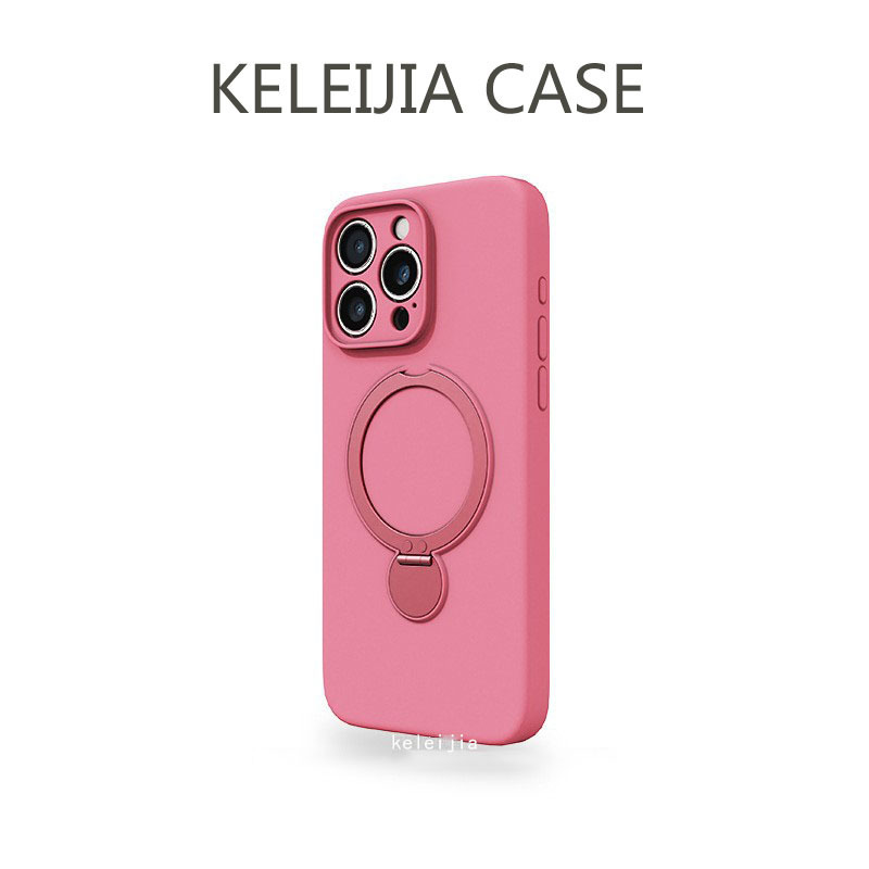 True Liquid Silicone Magsafe Magnetic Stand 17 Is Suitable for Apple 15Promax Mobile Phone Case Pivot Iphone4 True Liquid Silicone Magsafe Magnetic Stand 17 Is Suitable for Apple 15Promax Mobile Phone Case Pivot Iphone4