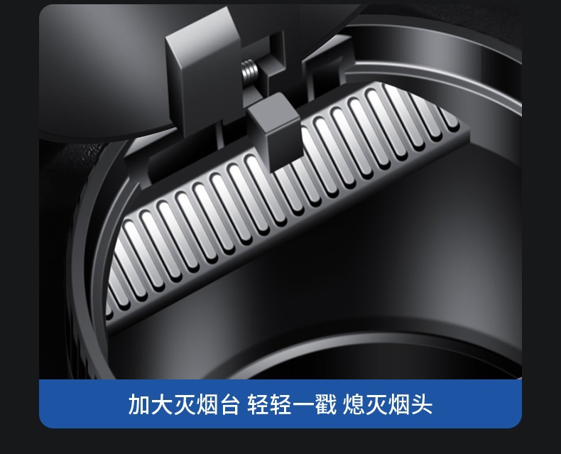 Popular Foreign Trade Stainless Steel Car Ashtray, Wear-Resistant and Easy to Clean, Sealed In-Car Ashtray, Direct from the Source Factory