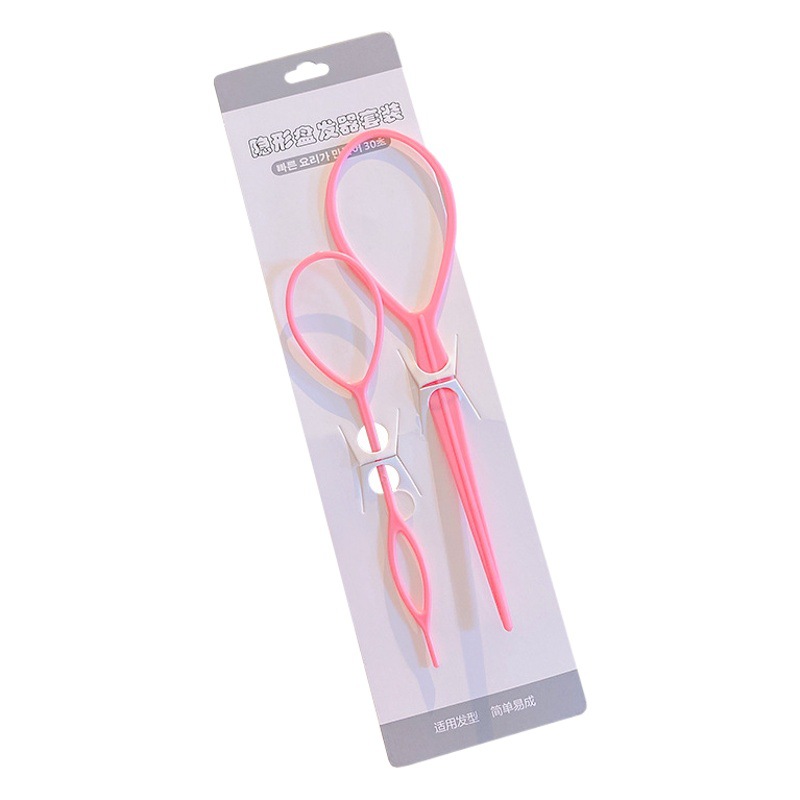 Children's updo artifact 2023 new hair puller hairpin little girl hair braiding tool hair puller hair accessories