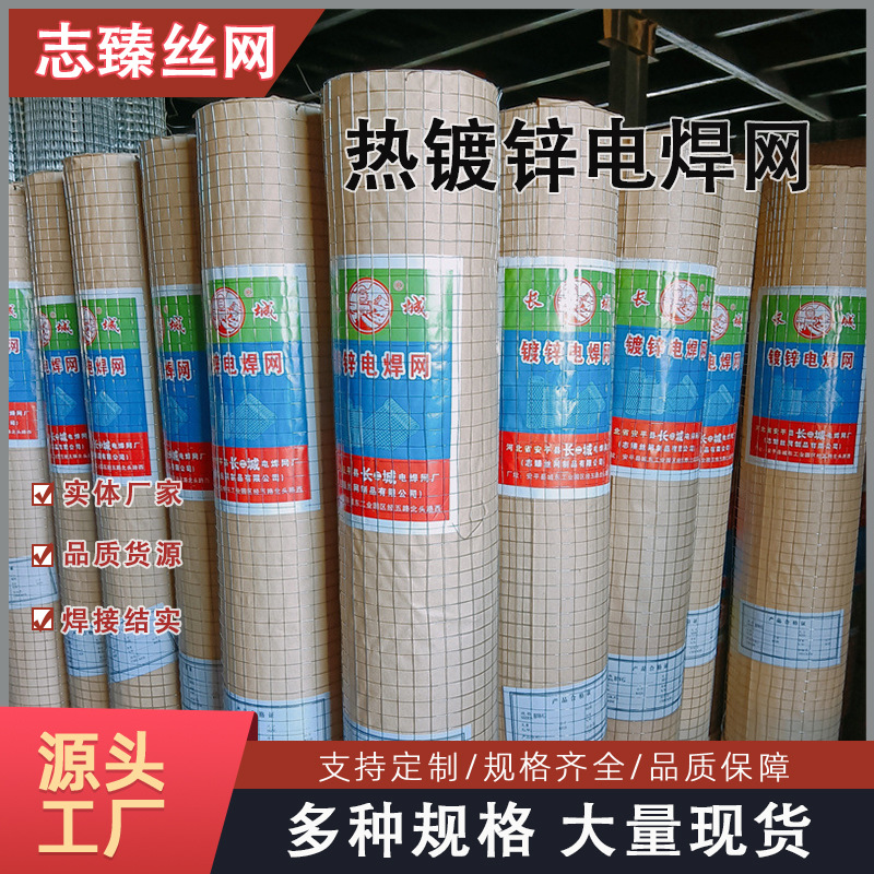 不锈钢钢丝网镀锌电焊网养殖网抹灰网养鸡铁丝网电焊钢网热镀锌