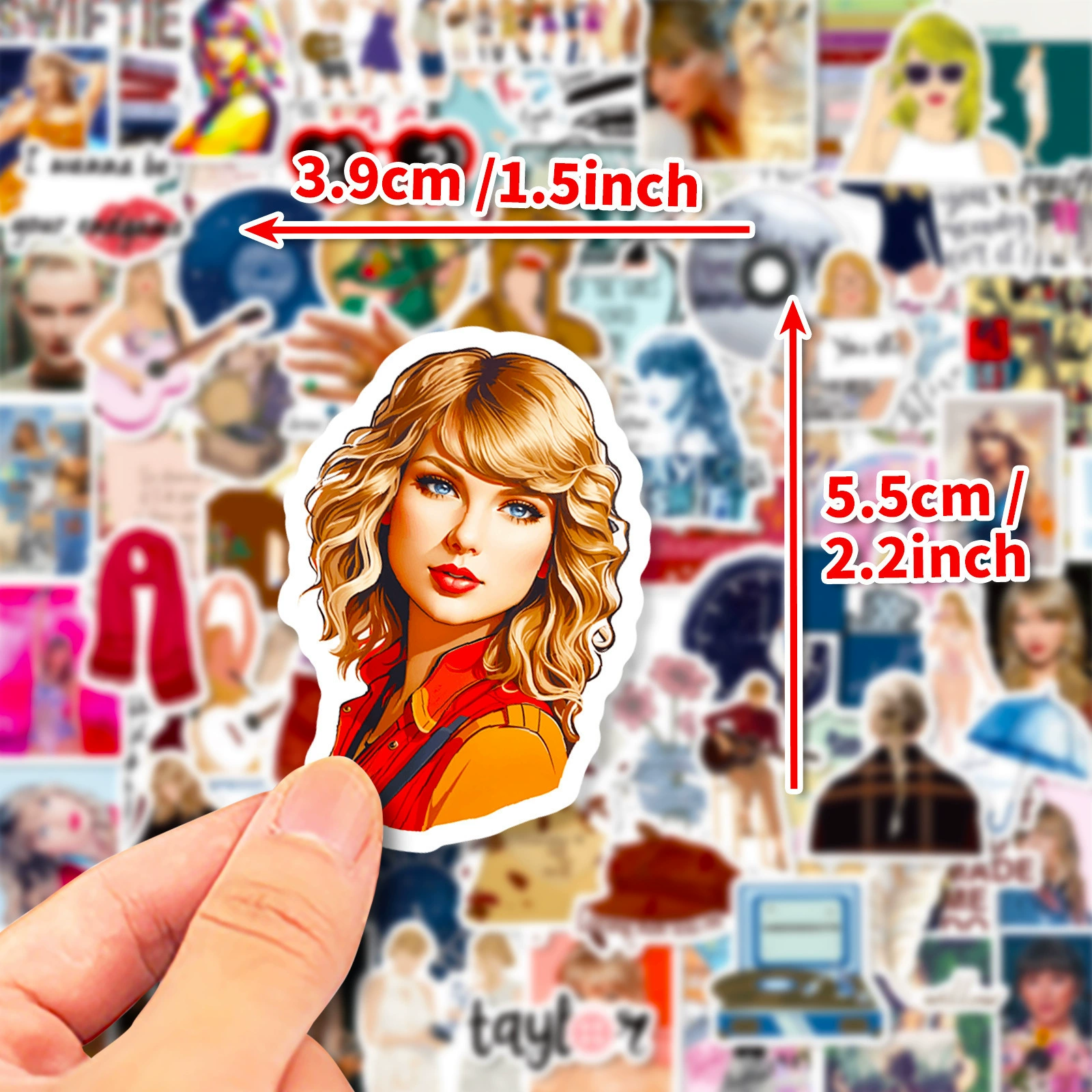 100 наклейки Taylor Cross -border Новый певец Taylor Swift