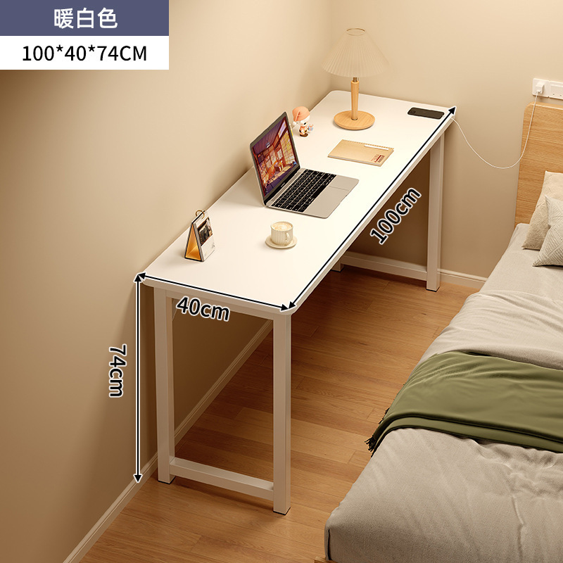 Mesa pequeña y estrecha junto a la pared, barra de comedor súper estrecha para el hogar, mesa larga de una palabra, estante de la sala de estar, barra larga de piso, gabinete estrecho, arte de hierro