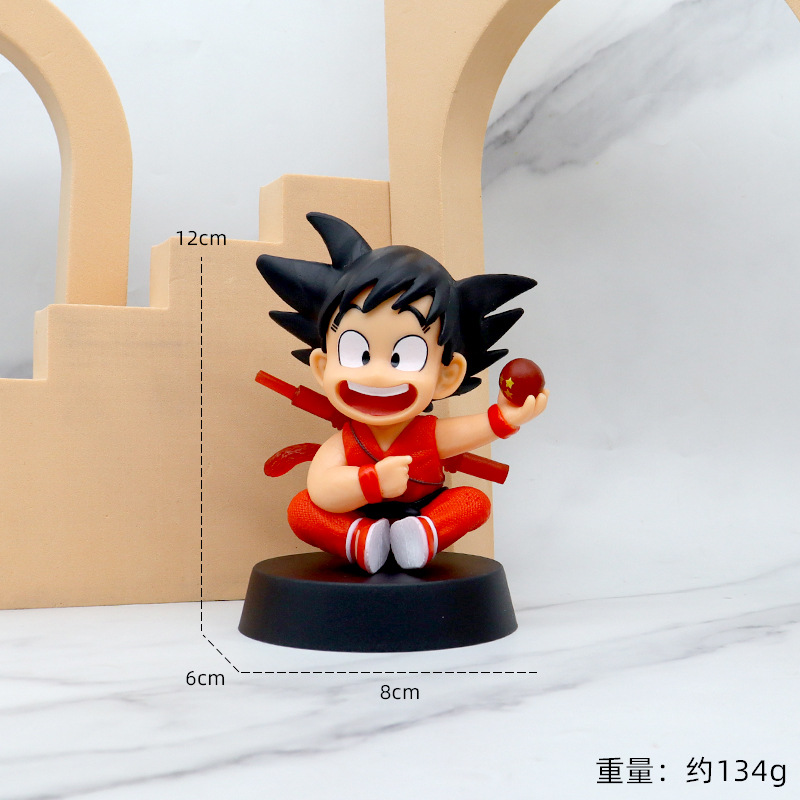 Juego de moda anime Dragon Ball Sun Wukong mano accesorios de modelos periféricos Wujita Veget Saiyan Gift