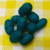 [孔雀绿蚕茧 20个装]