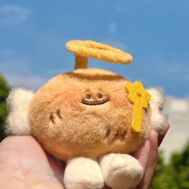 かわいい天使のジャガイモのぬいぐるみの高顔のぬいぐるみのアイデアのリュックサックのペンダントのキーホルダーの装飾品のinsはプレゼントを送ります。|undefined