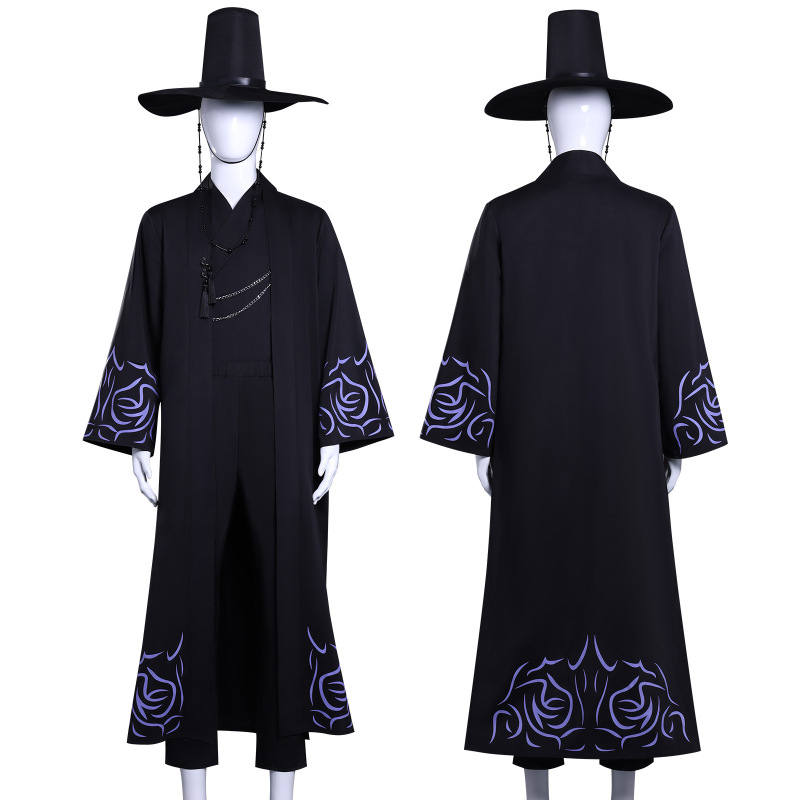 国境を越えた新商品 K-POP 女子グループ K-POP ハンターガールズ コス衣装 悪魔男子グループ メンズ パフォーマンス コスプレ|undefined
