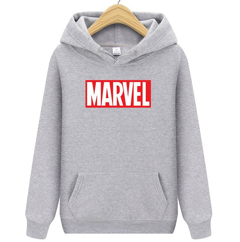 Aliexpress Cross-Border Exclusive Supply of European and American Style Marvel Letter Hooded Sweatshirt for Men, Casual Miracle Print Sportswear Aliexpress Cross-Border Exclusive Supply of European and American Style Marvel Letter Hooded Sweatshirt for Men, Casual Miracle Print Sportswear