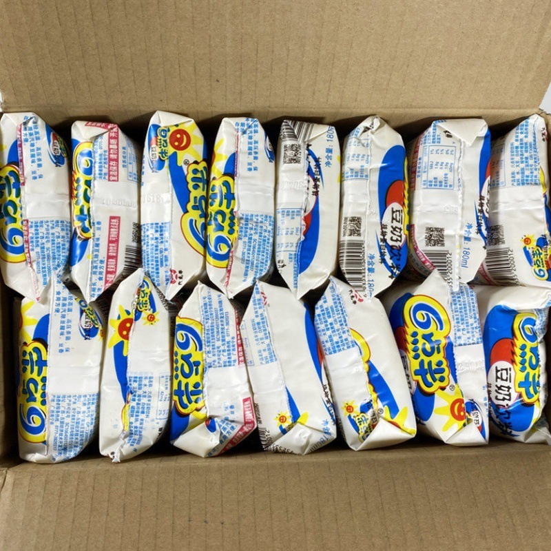 儿时饮料六点半豆奶回忆经典原味早餐奶豆浆/袋跨境电商包邮|undefined
