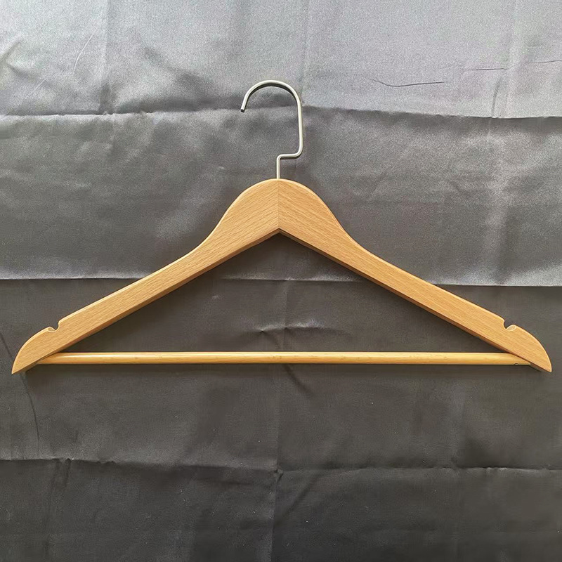 로그 컬러 2cm 진주 니켈 플랫 후크 라운드 폴 옷걸이