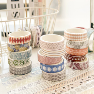 Time flies hand account tape set decorative material hand account tape and paper tape sticker spot wholesale