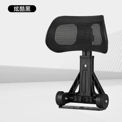 The electric vehicle backrest is suitable for the Yadea Baisha second-generation electric vehicle, with a foldable and adjustable waist support for delivery riders (Electric car rear backrest) - the-three-support-design-is-suitable-for-the-yadi-baisha-second-generation-backrest-black