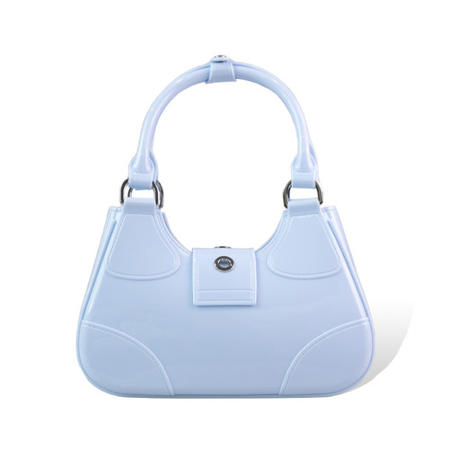 Bohao jelly bag  new cross-border foreign trade crossbody bag women's armpit women's shoulder bag small square bag 23011