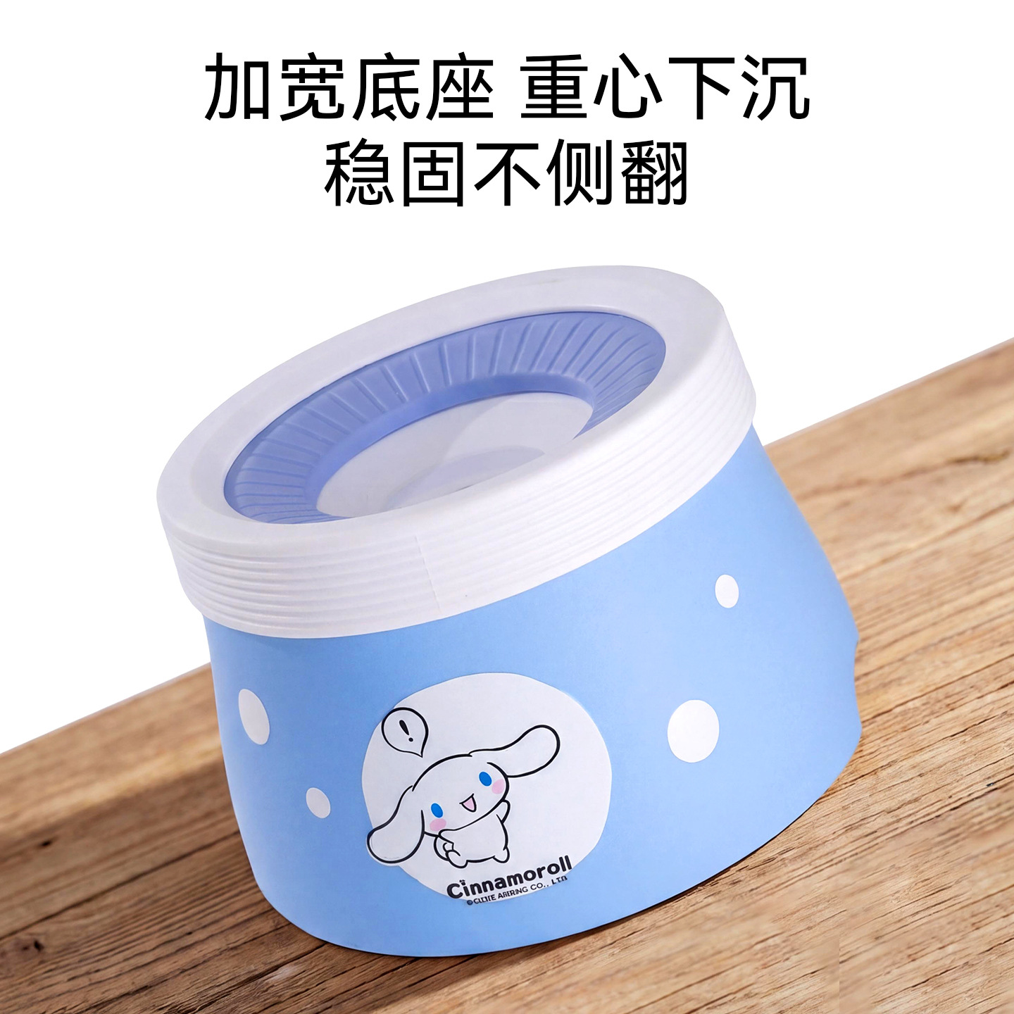 Perro de orejas grandes no se mojará la boca del recipiente de agua de gran capacidad para perros y gatos no se mojará la boca del recipiente de agua de pelo anti-humedad al por mayor