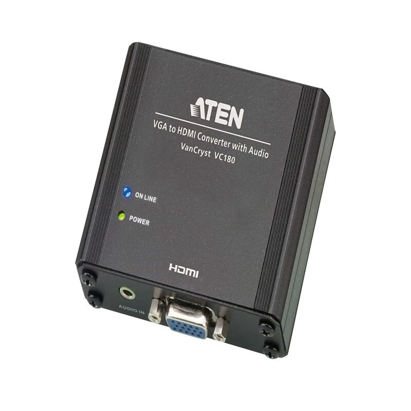 Переключатель-конвертер ATEN Hongzheng VGA в HDMI конвертер VGA в HDMI конвертер VC180