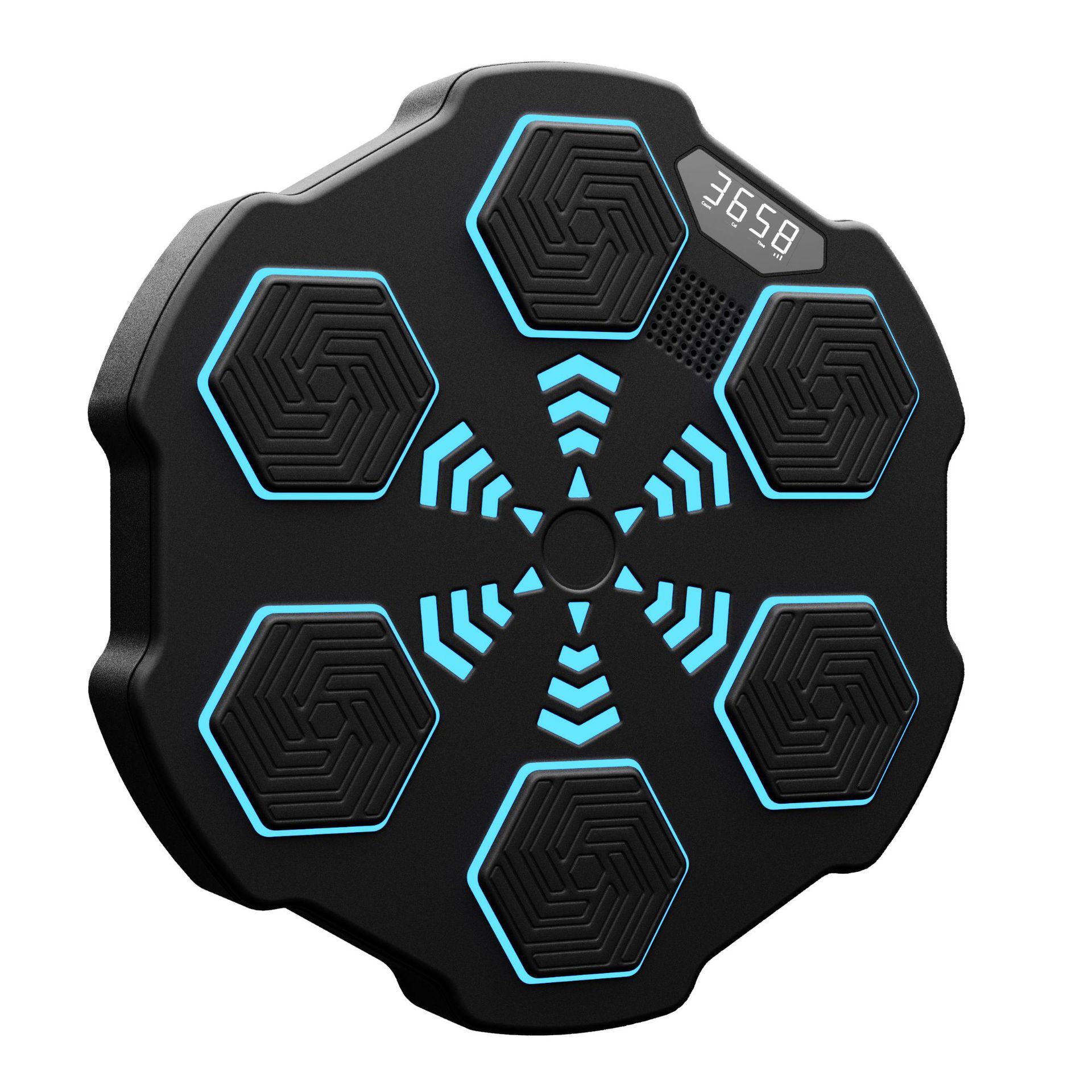 Nueva música inteligente máquina de boxeo objetivo inicio fitness Bluetooth música luz ritmo boxeo pared objetivo