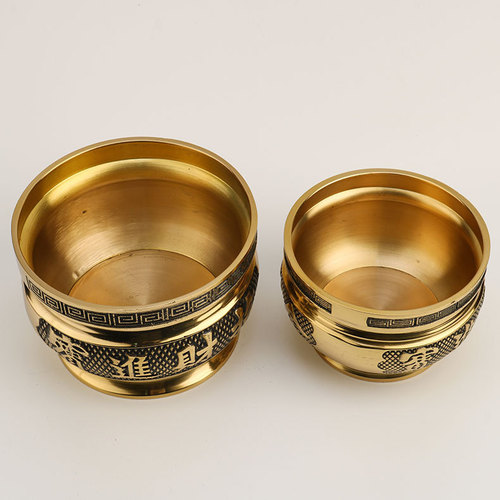 Manufacturer wholesale brass incense burner household Buddhist incense burner temple worship sandalwood burner indoor disc incense burner aromatherapy burner