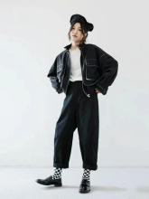 原创设计师女装马可未秋冬折扣品牌女装尾货棉麻大码货源批发