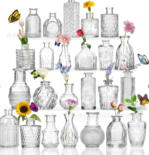 [지중해 꽃병] 24종 세트(투명)