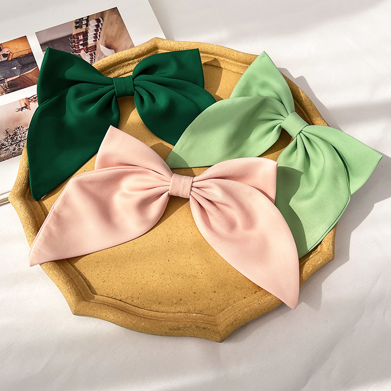 33g Weight Hair Clip Hair Accessories Type 1 Piece Quantity Holiday, Daily Occasion Mouth, Knot, Butterfly, Bow Knot Pattern Women's Gender Elegant, Sweet Style Elegant Sweet Women's Mouth Knot Butterfly Hair Clip 3