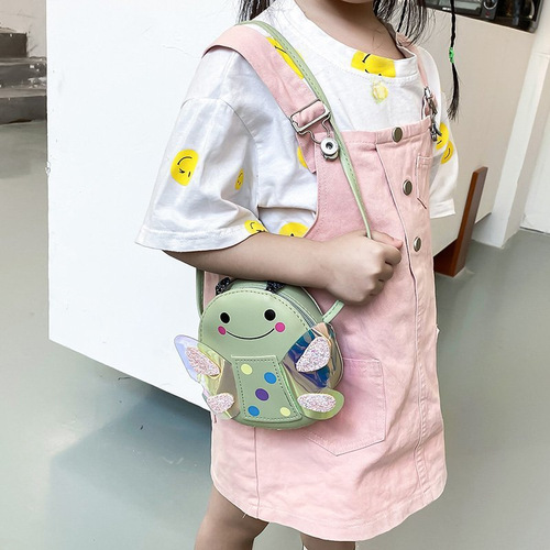  New Fashion Children's Bag Cute Little Bee Girl's Single Shoulder Crossbody Bag Cartoon Girl Baby Coin Purse