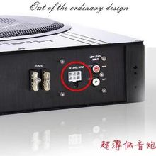 适用汽车漫步者车载功放低音炮CDVD机4681012P音响电源喇叭插头尾