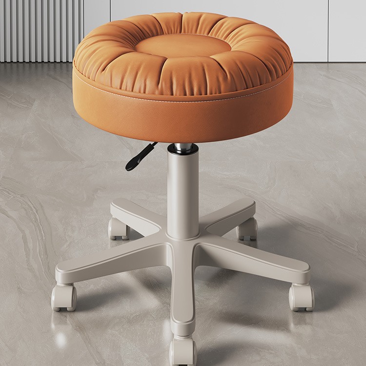 [업그레이드된 두꺼워지고 편안한 패키지] 오렌지색과 황백색의 사일런트 휠